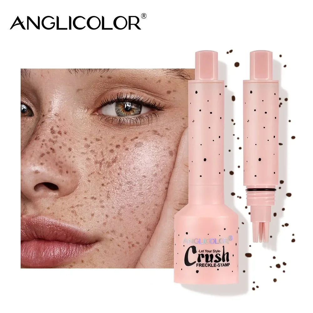 Transform Your Look with the Liquid Air Cushion Freckle Stamp Pen - Achieve Natural, Waterproof Freckles with Ease!