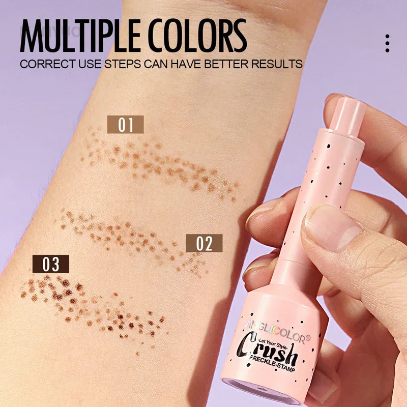 Transform Your Look with the Liquid Air Cushion Freckle Stamp Pen - Achieve Natural, Waterproof Freckles with Ease!