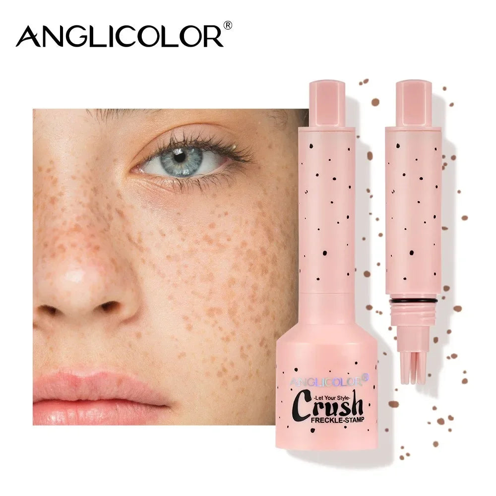 Transform Your Look with the Liquid Air Cushion Freckle Stamp Pen - Achieve Natural, Waterproof Freckles with Ease!