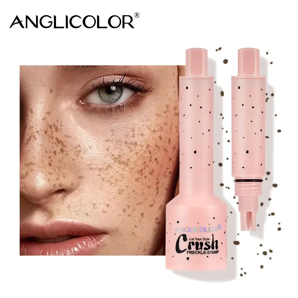 Transform Your Look with the Liquid Air Cushion Freckle Stamp Pen - Achieve Natural, Waterproof Freckles with Ease!