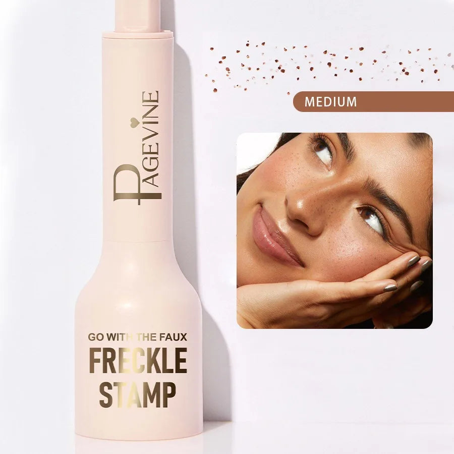 Transform Your Look with the Liquid Air Cushion Freckle Stamp Pen - Achieve Natural, Waterproof Freckles with Ease!